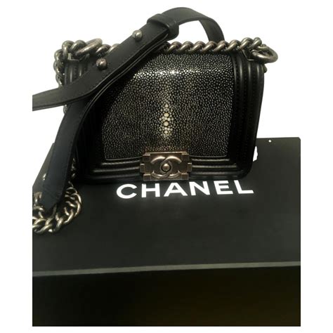 chanel mini boy|More.